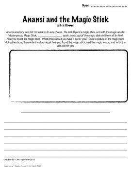 Anamsi and the magic stick